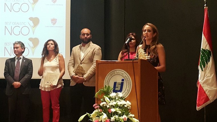 BASSMA wins the first prize of Excellence in Women Empowerment Category at BINGO Awards Ceremony